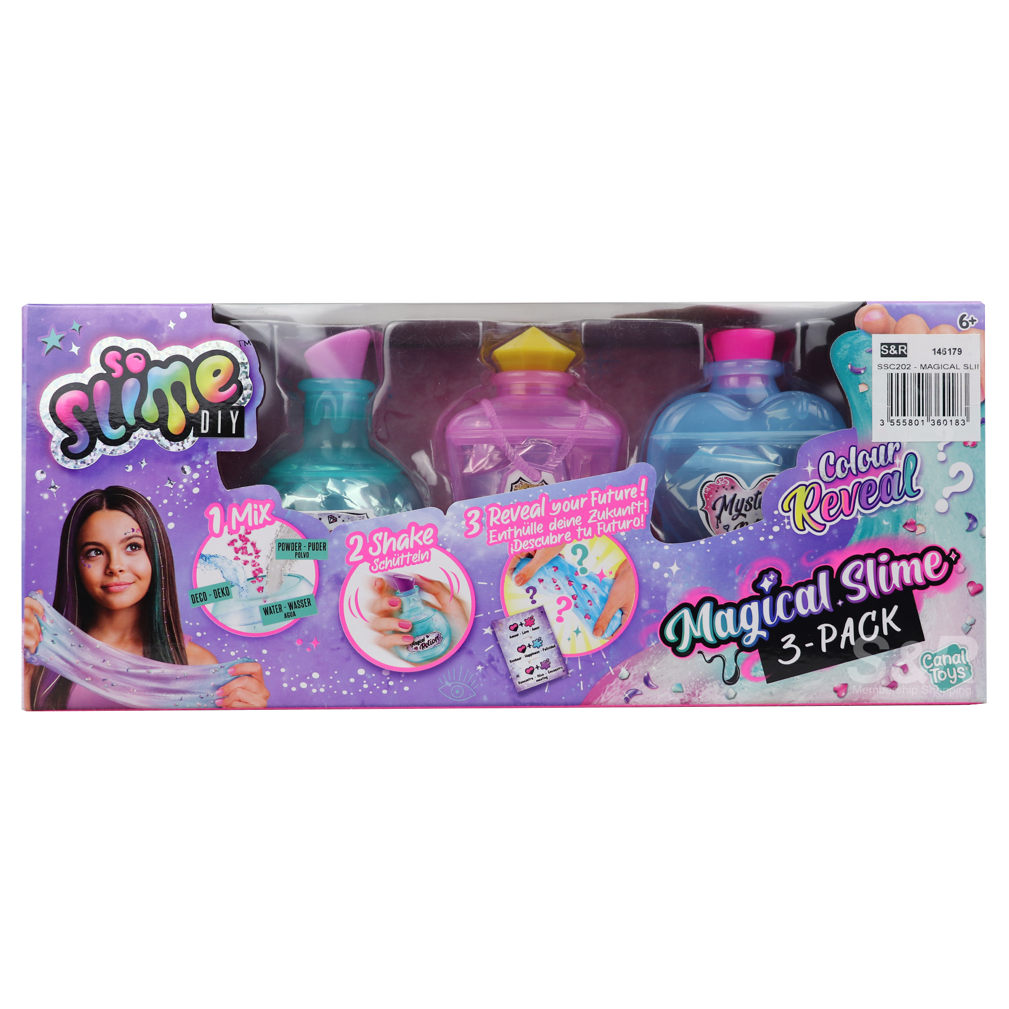 Canal Toys DIY Magical Slime 3-Pack